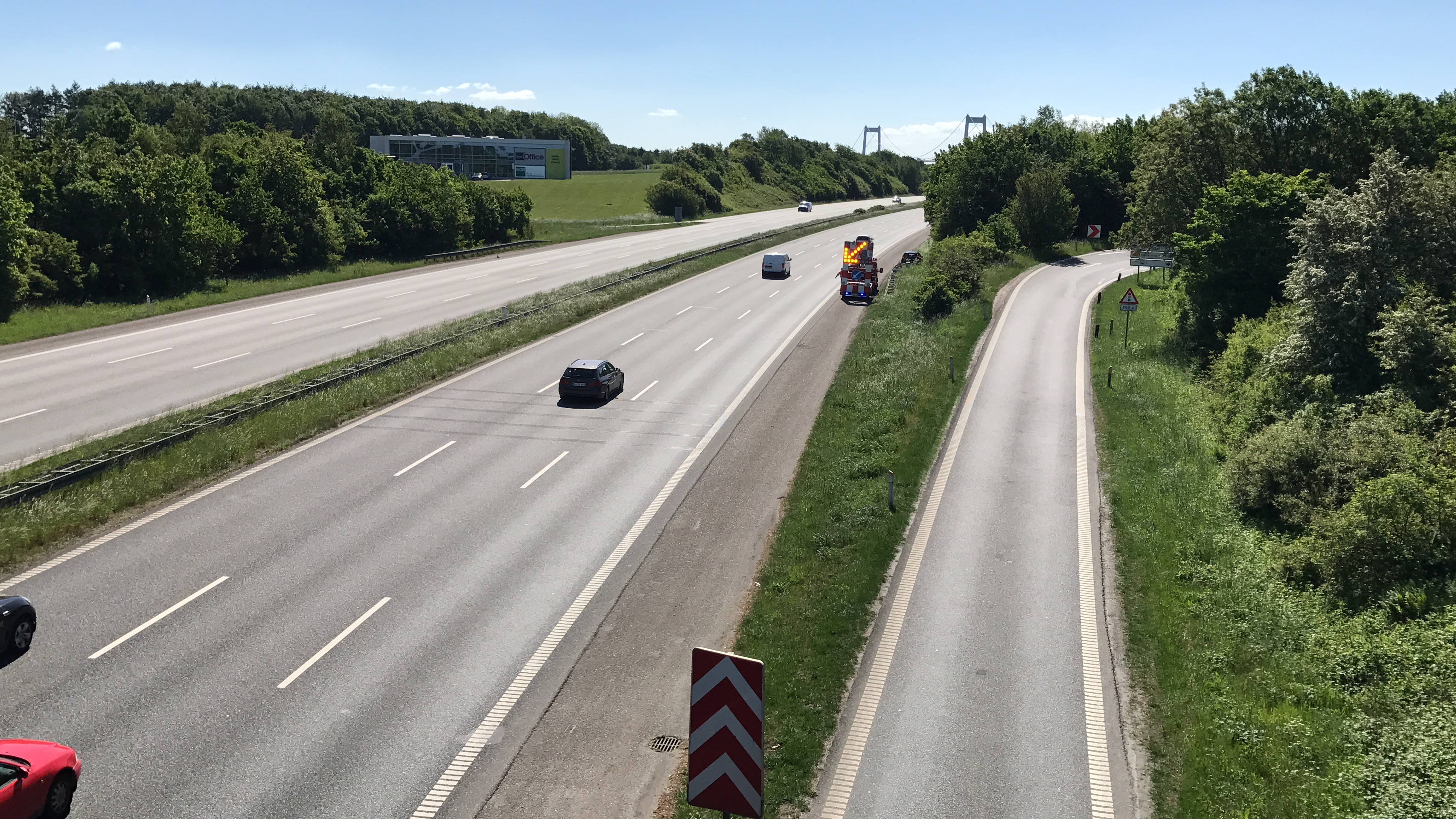 14 DAGES KAOS PÅ DEN FYNSKE MOTORVEJ I VENTE
