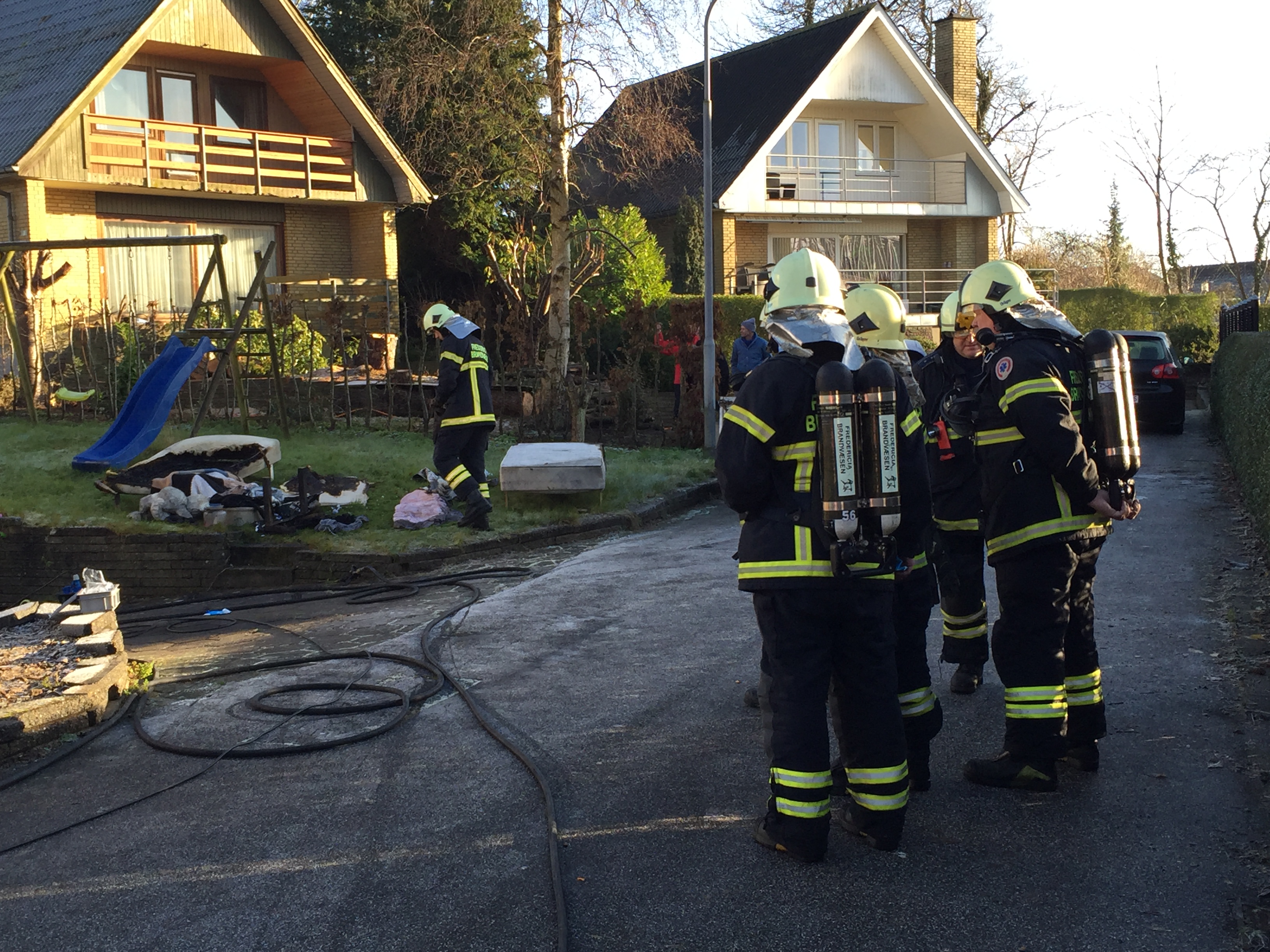 SNOGHØJ : STEARINLYS ANTÆNDTE BRAND I VILLA