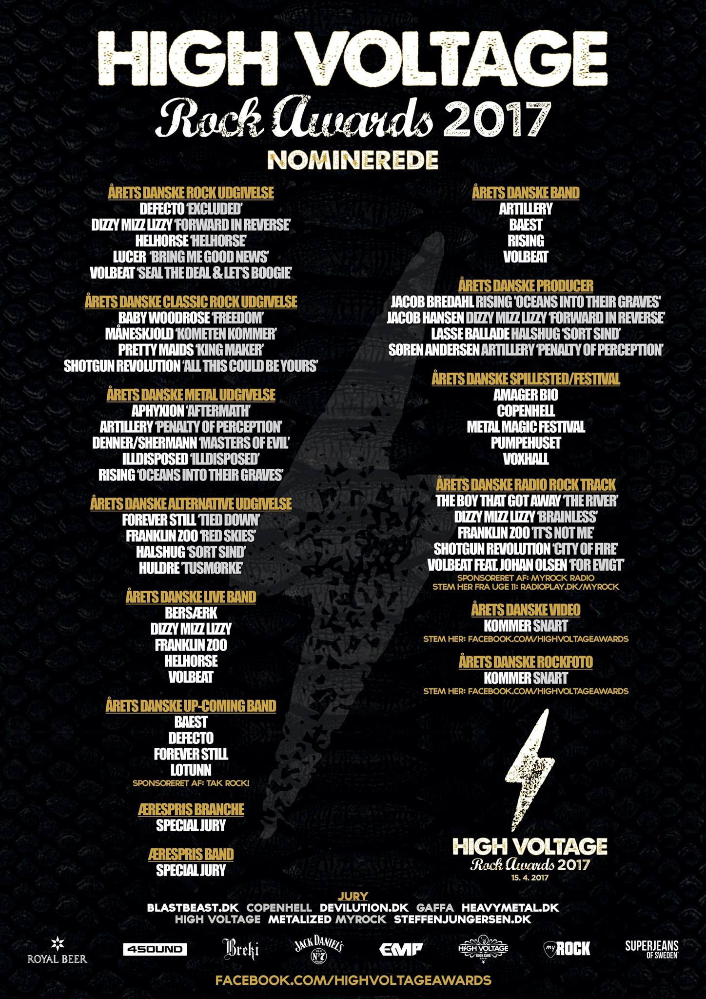 Fredericia-festival nomineret til award