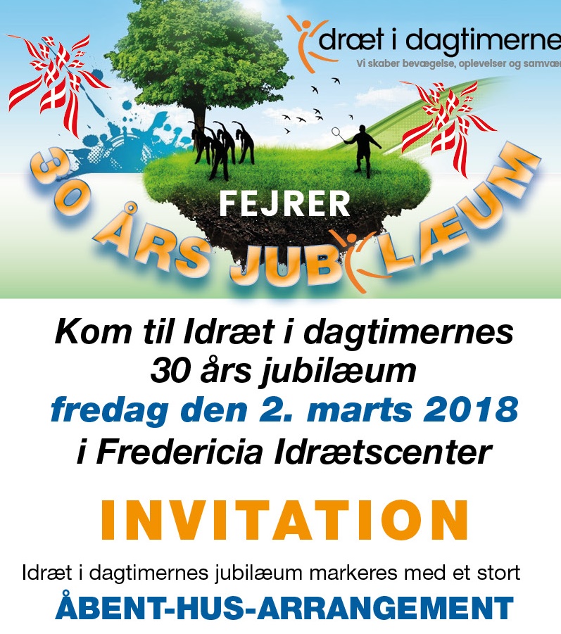 30 ÅR MED IDRÆT I DAGTIMERNE I FREDERICIA