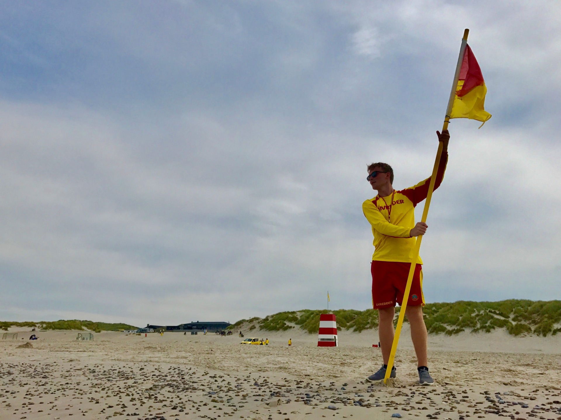 Livredderne roser strandgæsterne