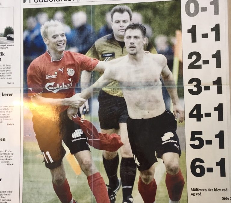 ET MINUTS STILHED : FC FREDERICIA MINDES TIDLIGERE SPILLER