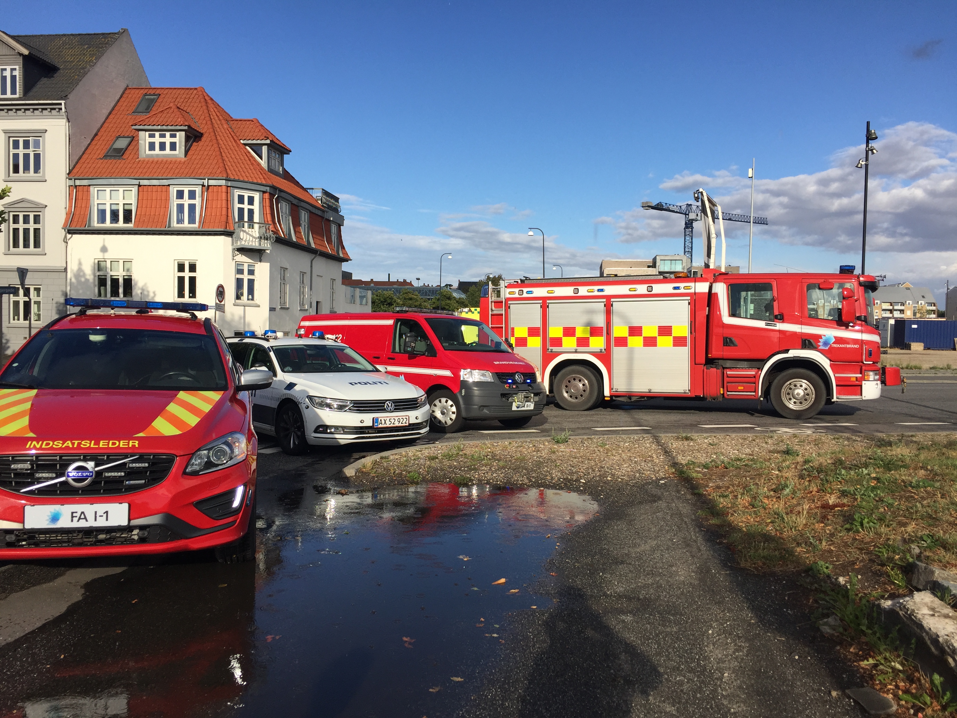 BEREDSKABET : STOR ØVELSE PÅ FREDERICIA HAVN