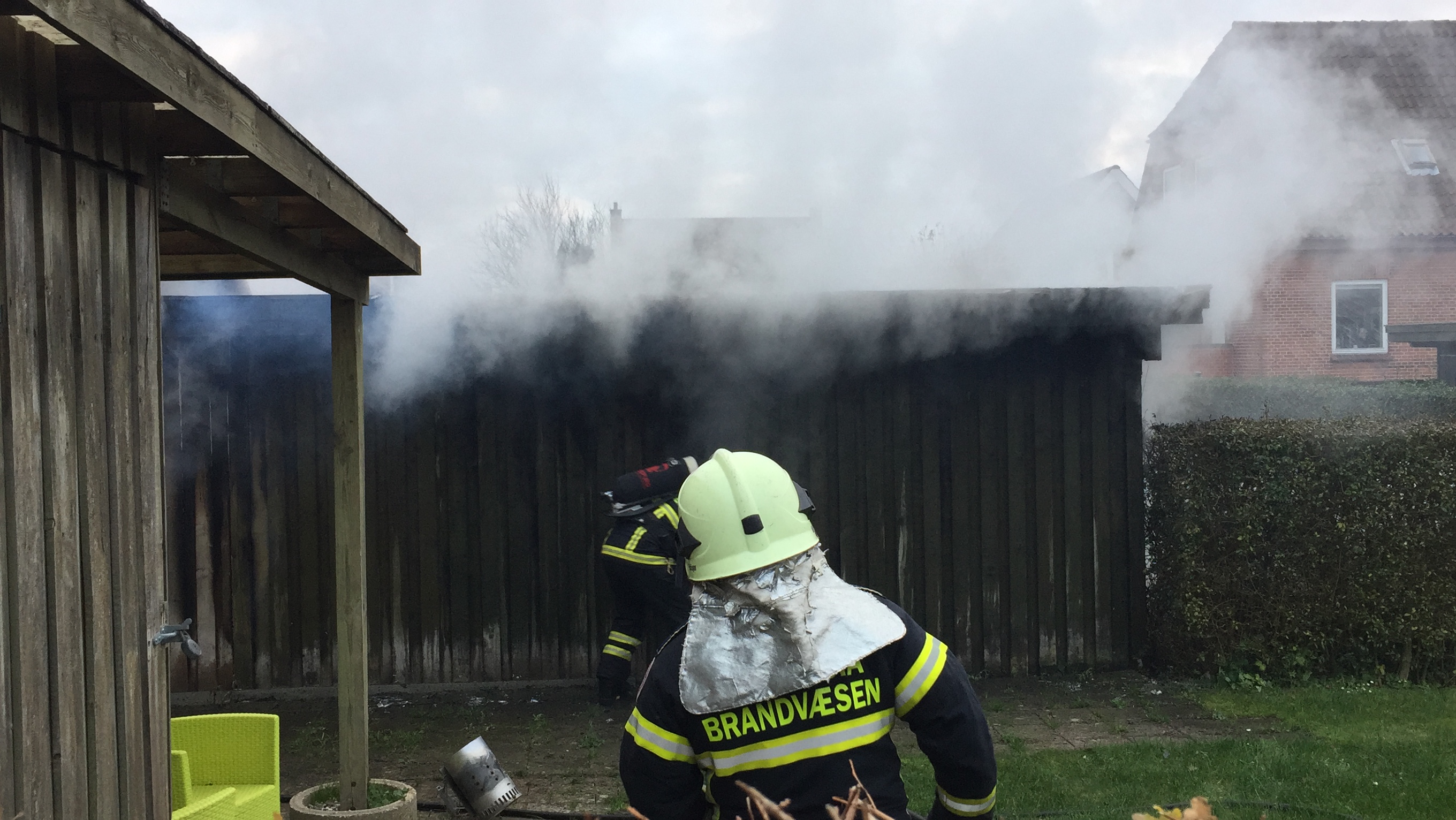BRAND I SKUR VED VILLA PÅ EGESKOVVEJ