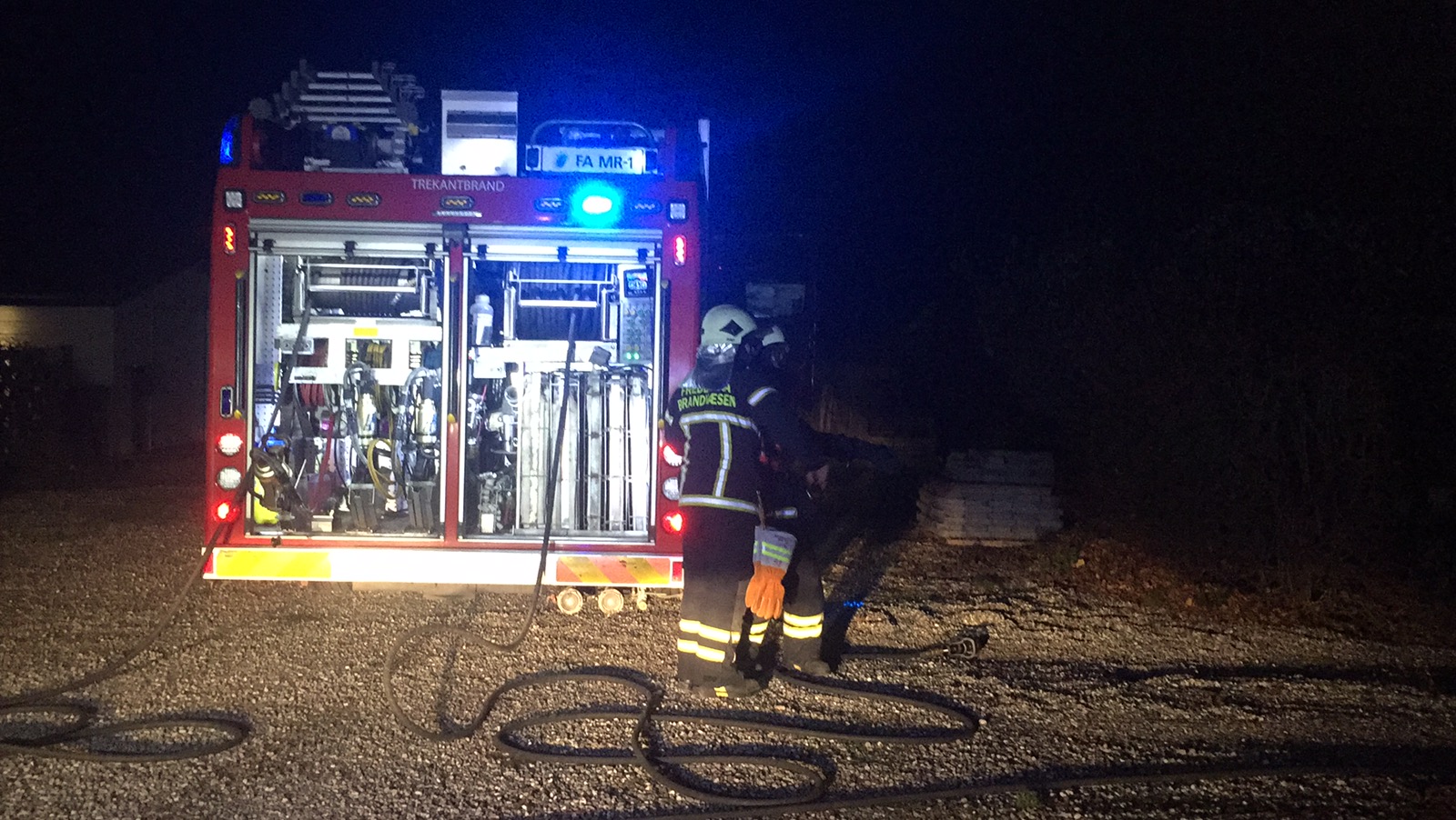 SE VIDEO : BRAND I KOLONIHAVEHUS PÅ SEPTEMBERVEJ
