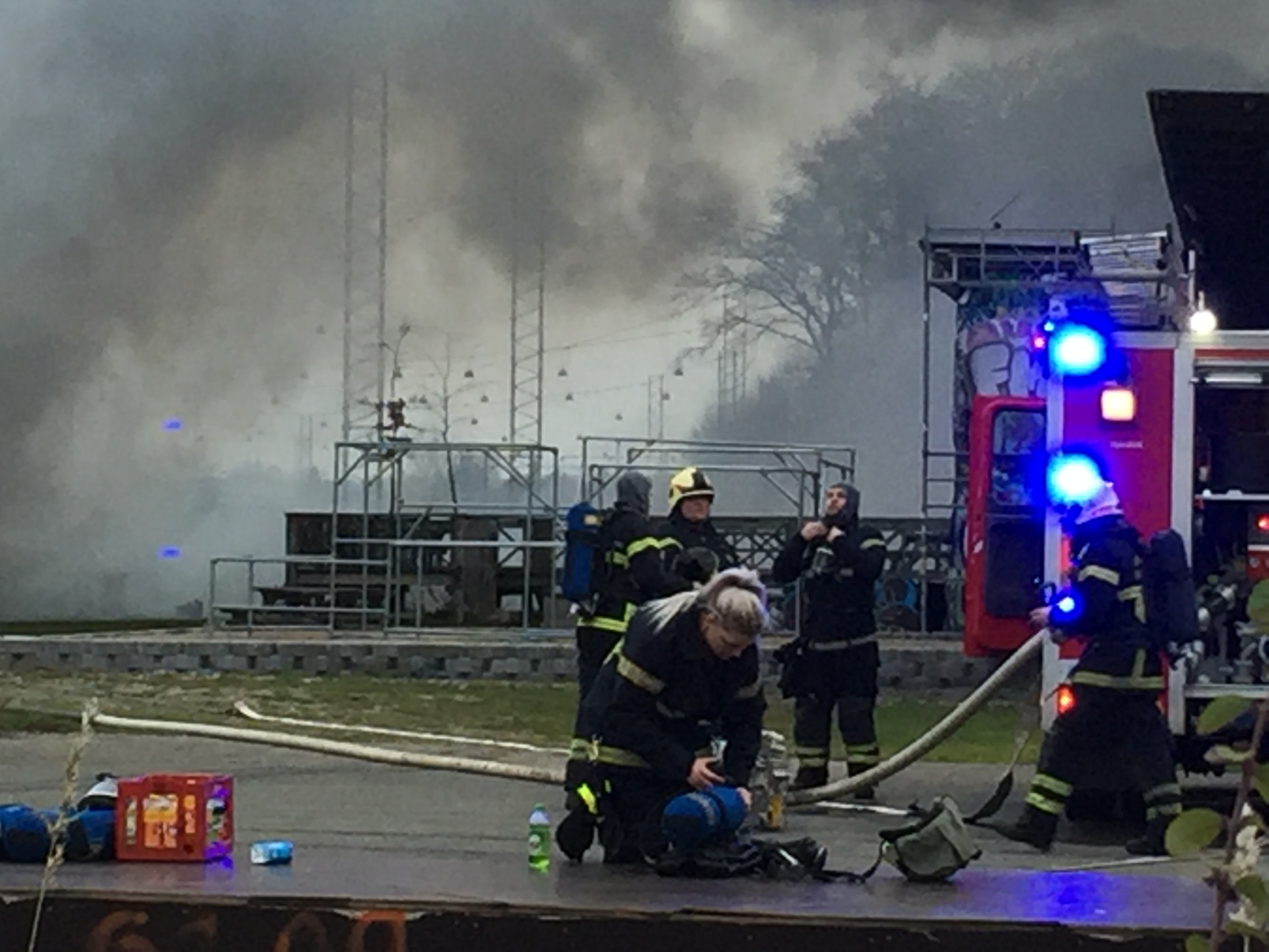 GIFTIG RØG SÆTTER VARSLINGSSIRENER I GANG I FREDERICIA CENTRUM