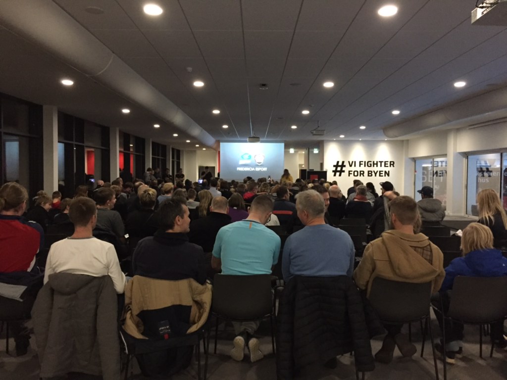 MANGE ER MØDT OP TIL STIFTELSE AF FREDERICIA ESPORT