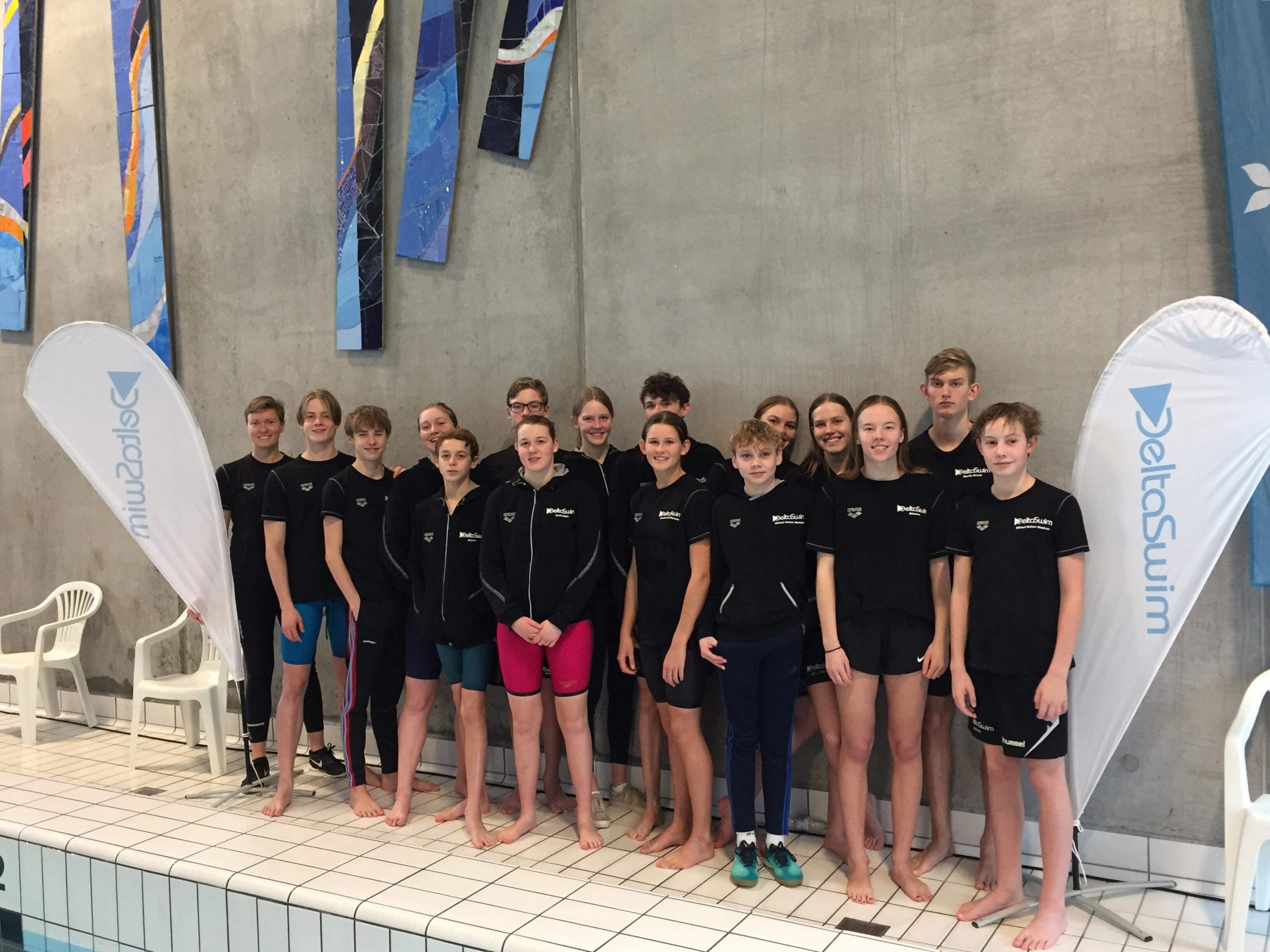 DELTASWIM : 15 SVØMMERE I FINALEN