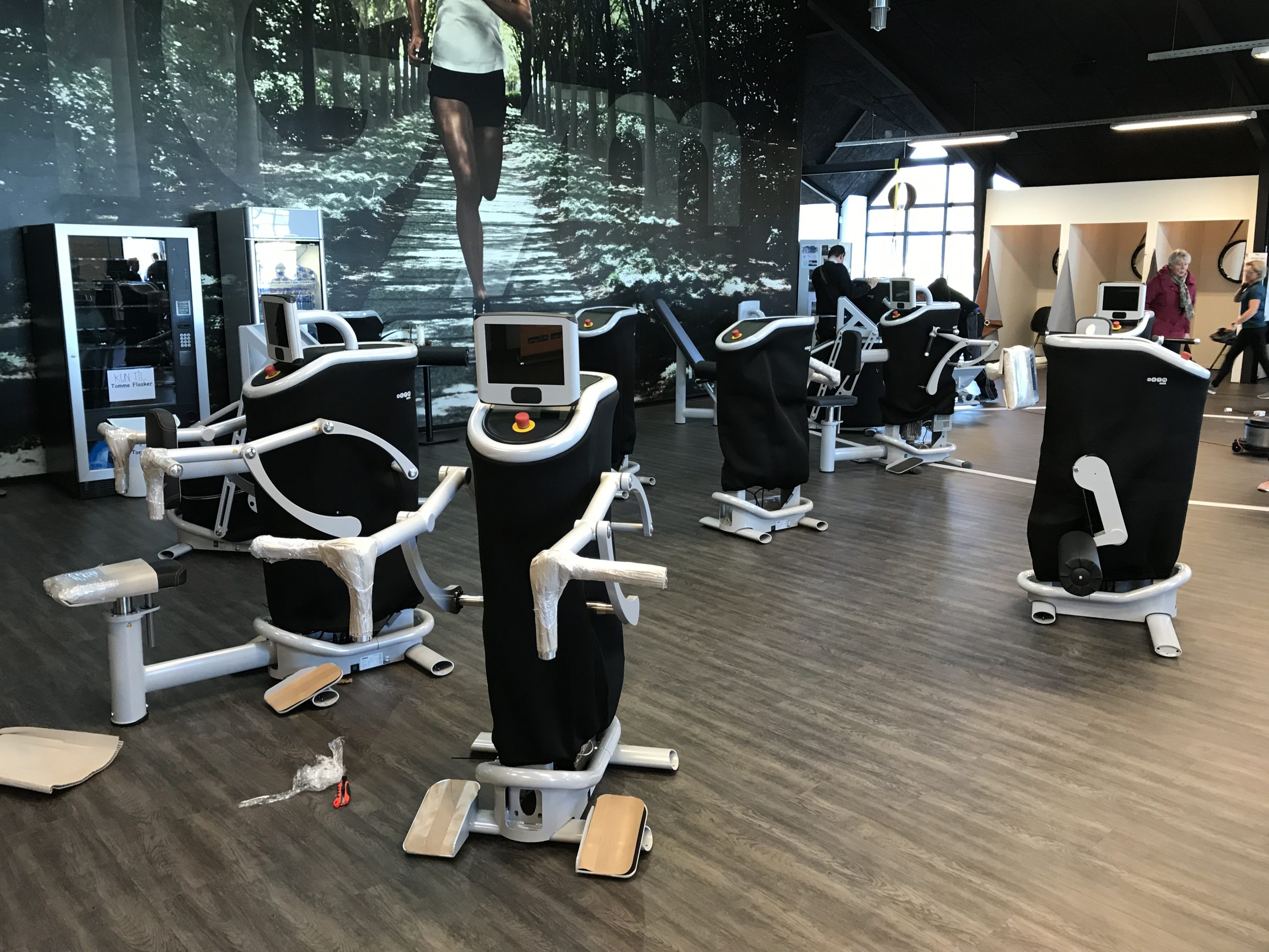 FITNESSCENTER UDVIDER ANTALLET AF MASKINER BETRAGTELIGT