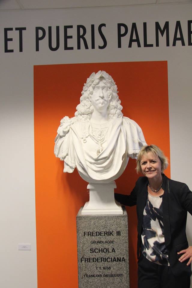 Lykke Friis besøgte Fredericia gymnasium