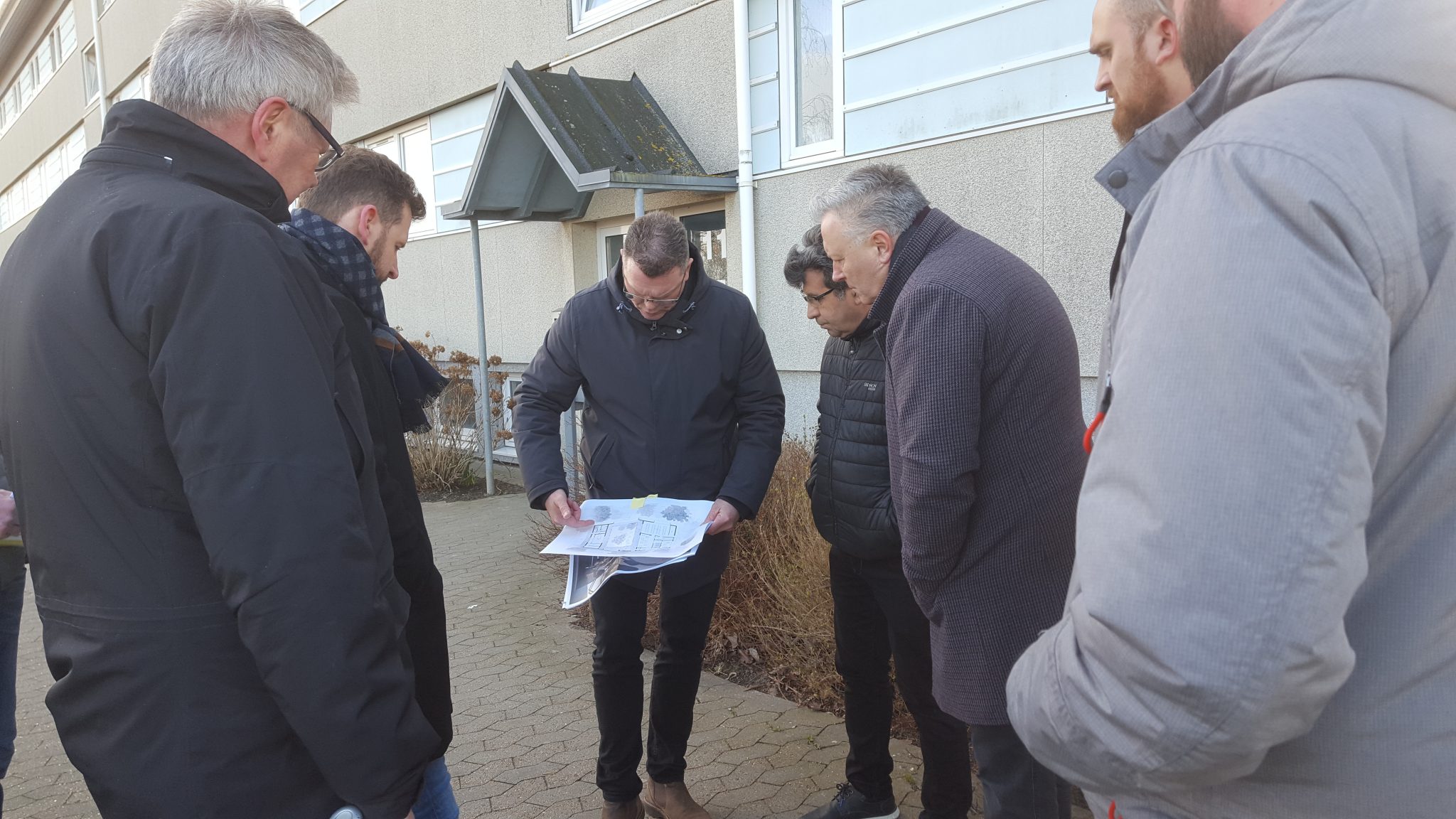 Helhedsplansudvalget på rundtur i Fredericias boligområder