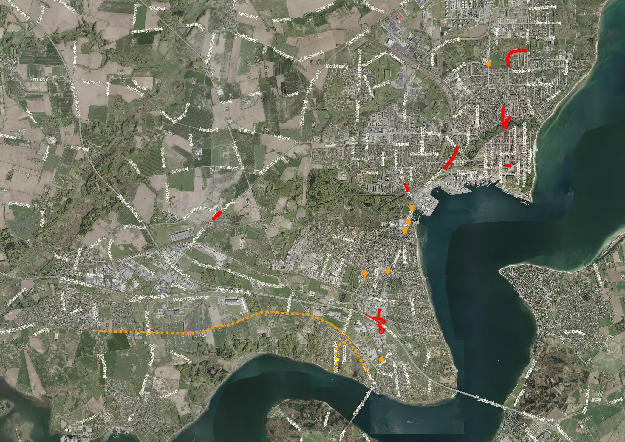 Kommunen giver dig overblikket: Her er de centrale vejarbejder i Fredericia