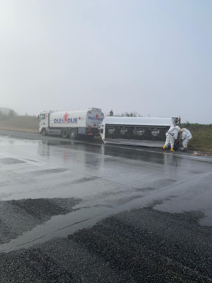 DEN FYNSKE MOTORVEJ ER LUKKET I ØSTLIG RETNING