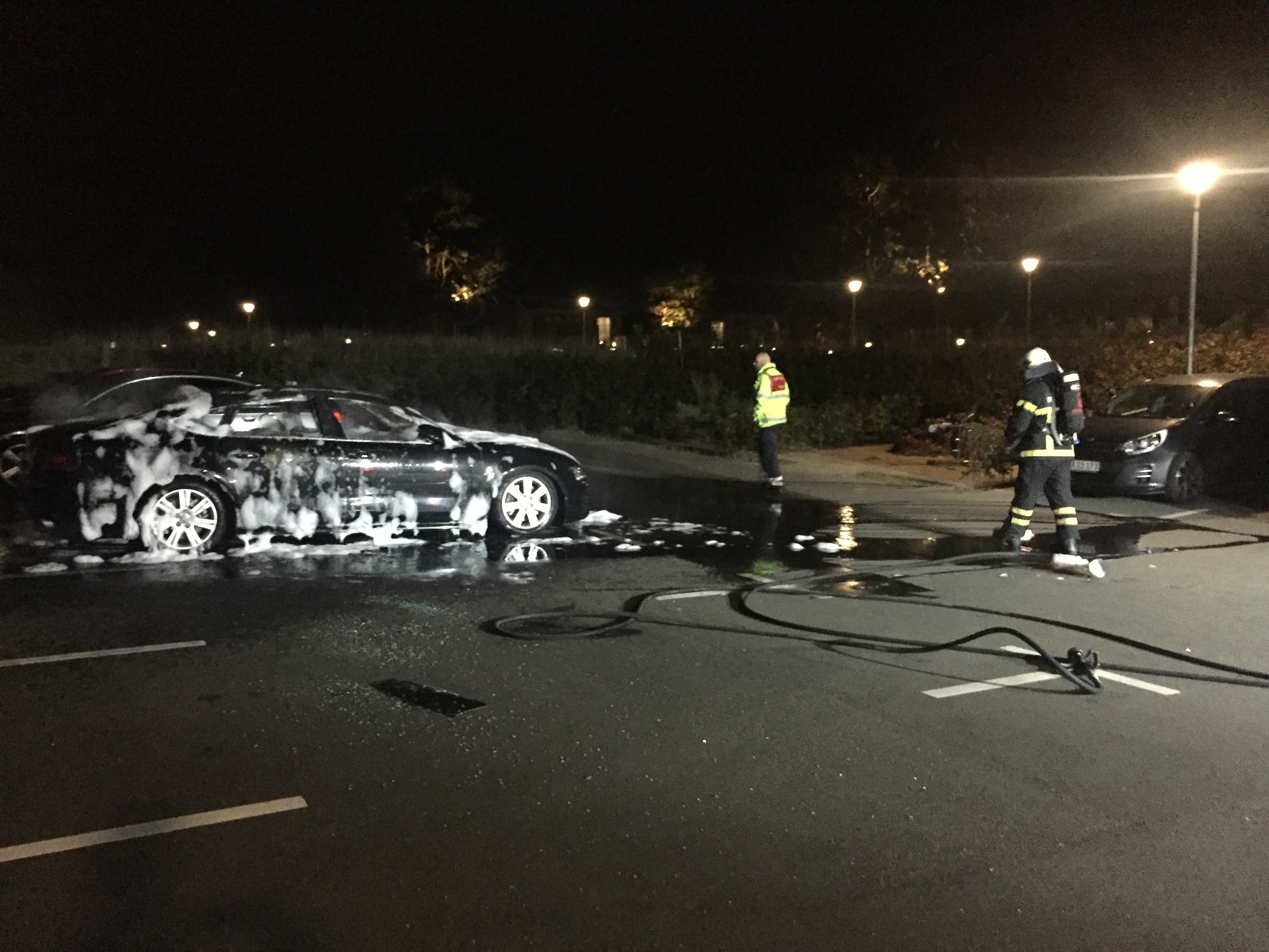 BILBRAND PÅ KORSKÆRVEJ