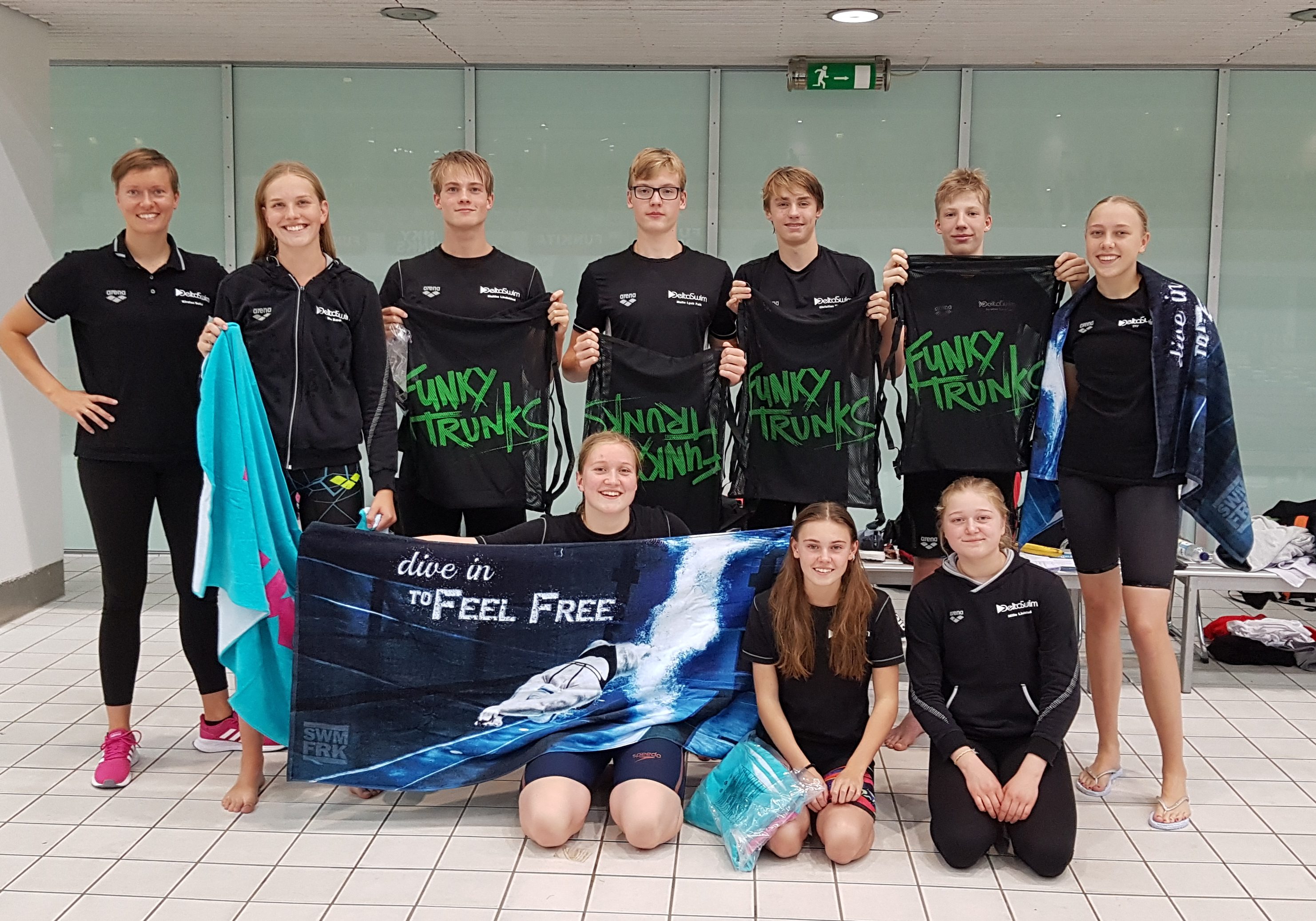 LOKAL SVØMMEKLUB DELTOG I INTERNATIONALT CUP