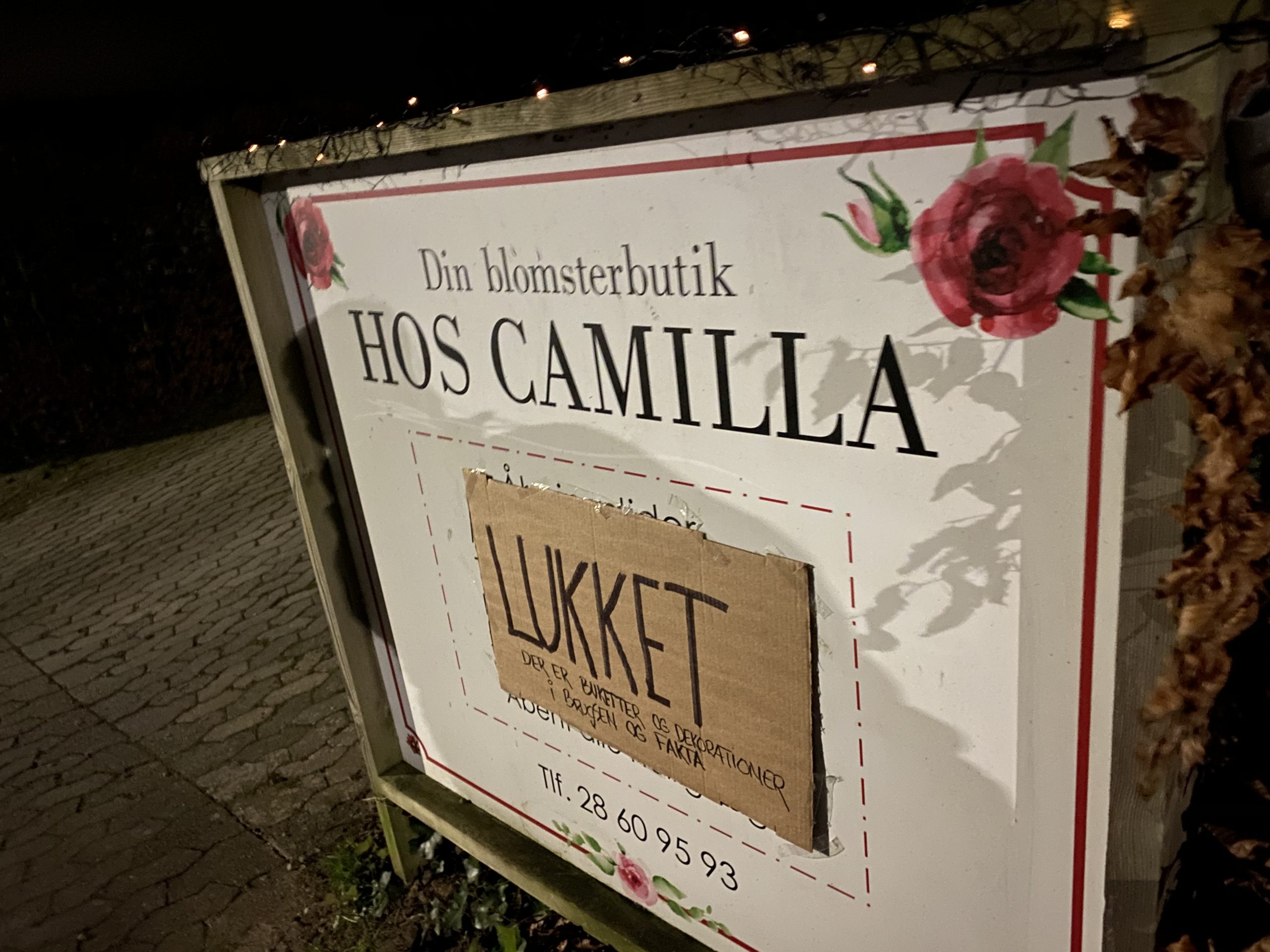 Taulov mister sin blomsterbutik – flytter butikken til Munkebo