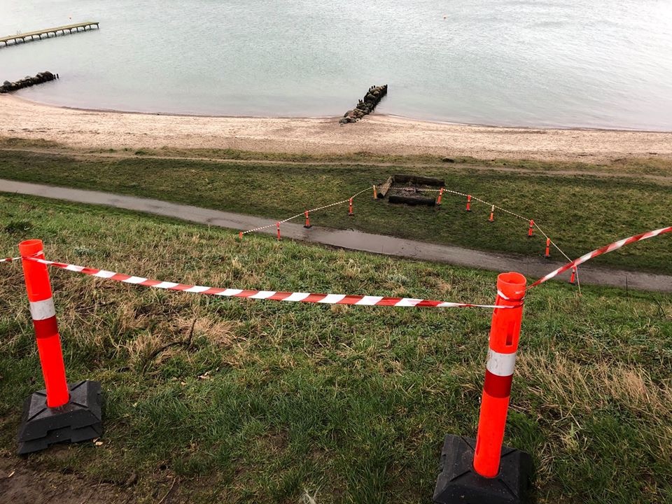 Ny fare for jordskred på volden ved Østerstrand