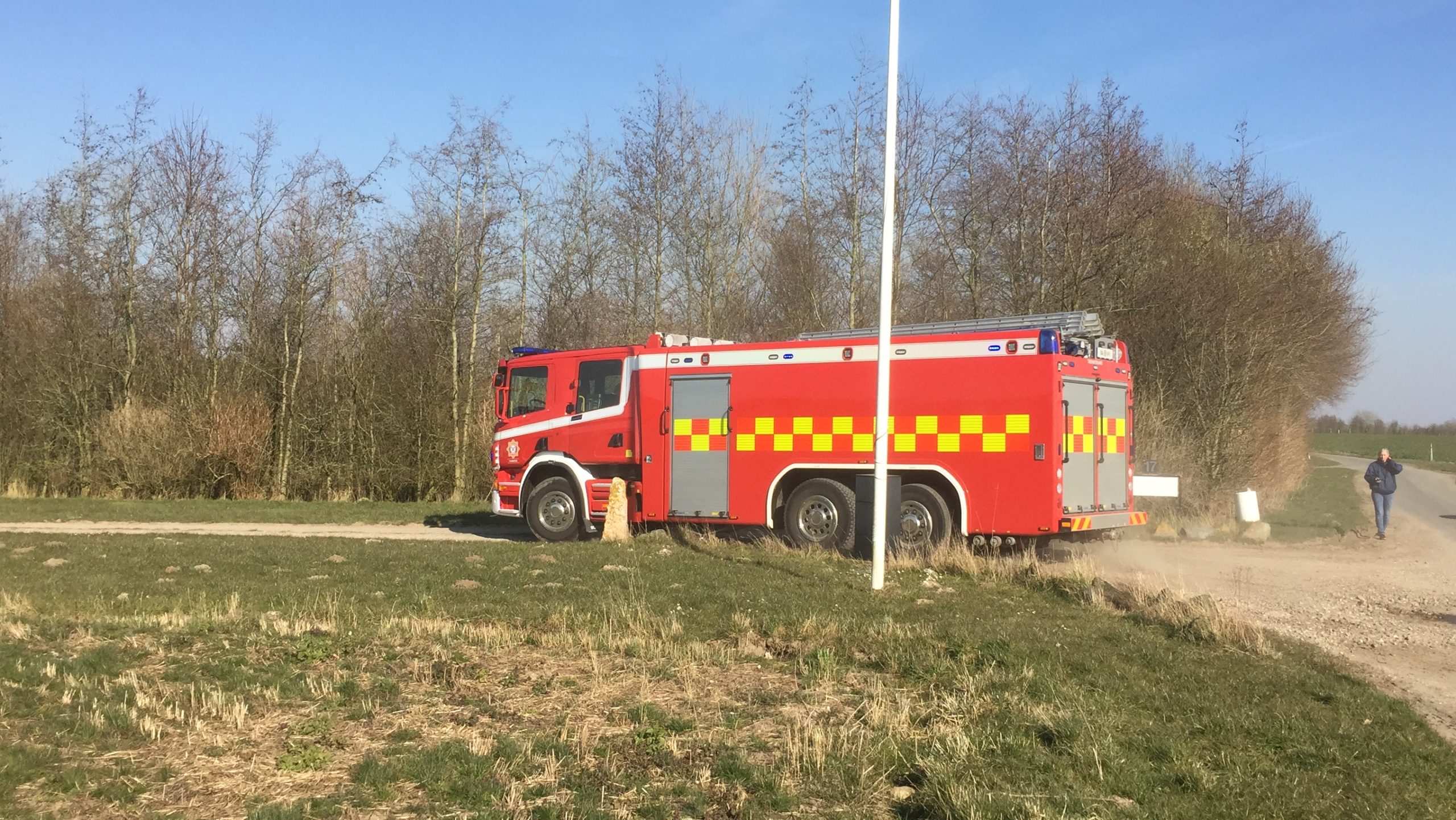 112 – Melding om gårdbrand