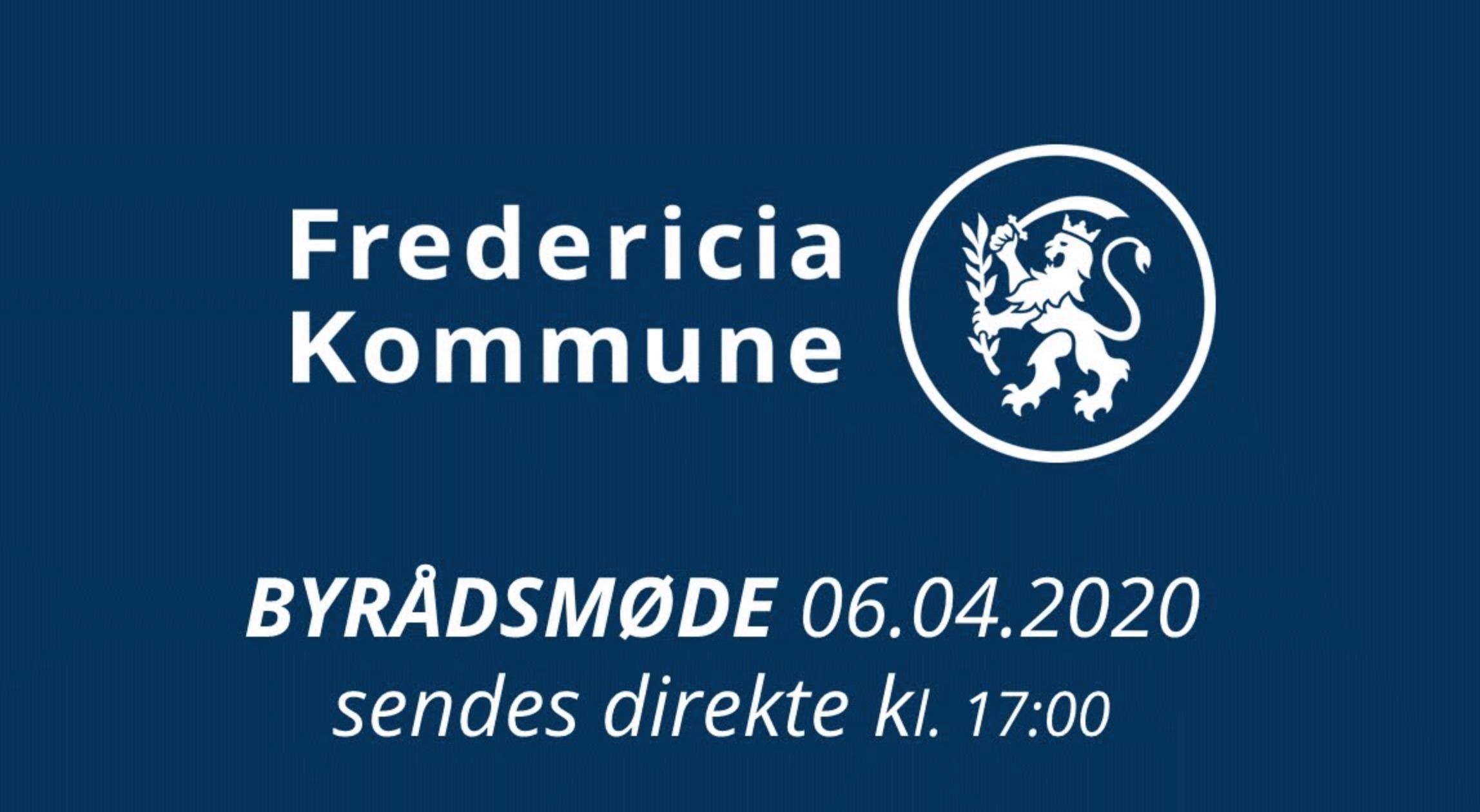 Se dagens byrådsmøde online – Her er dagsordenen og videostream