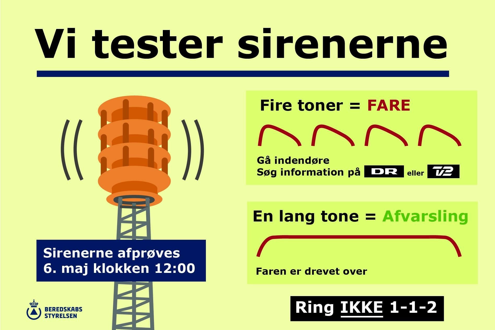 NÅR SIRENERNE HYLER
