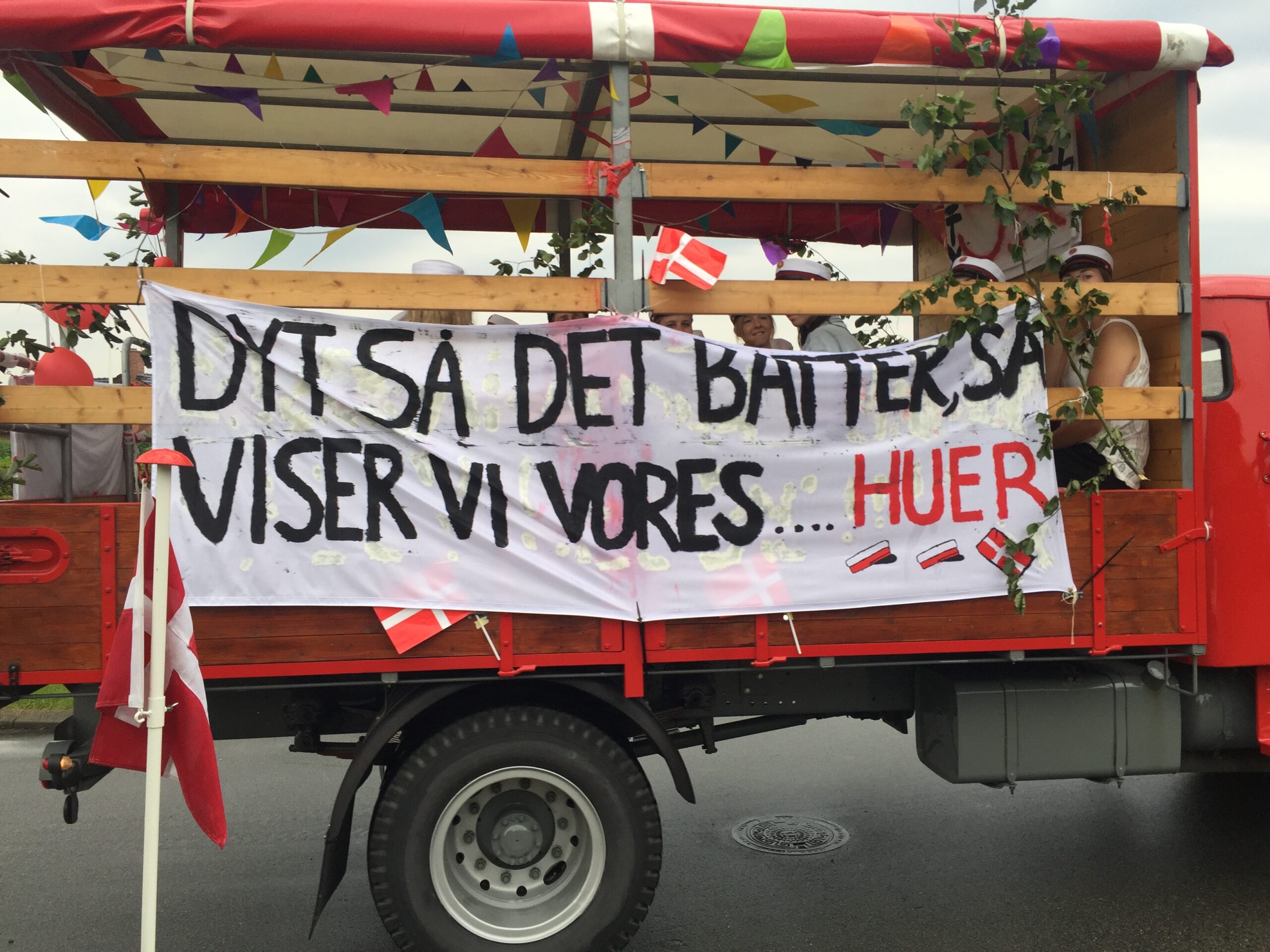 Grønt lys til at køre studentervogn