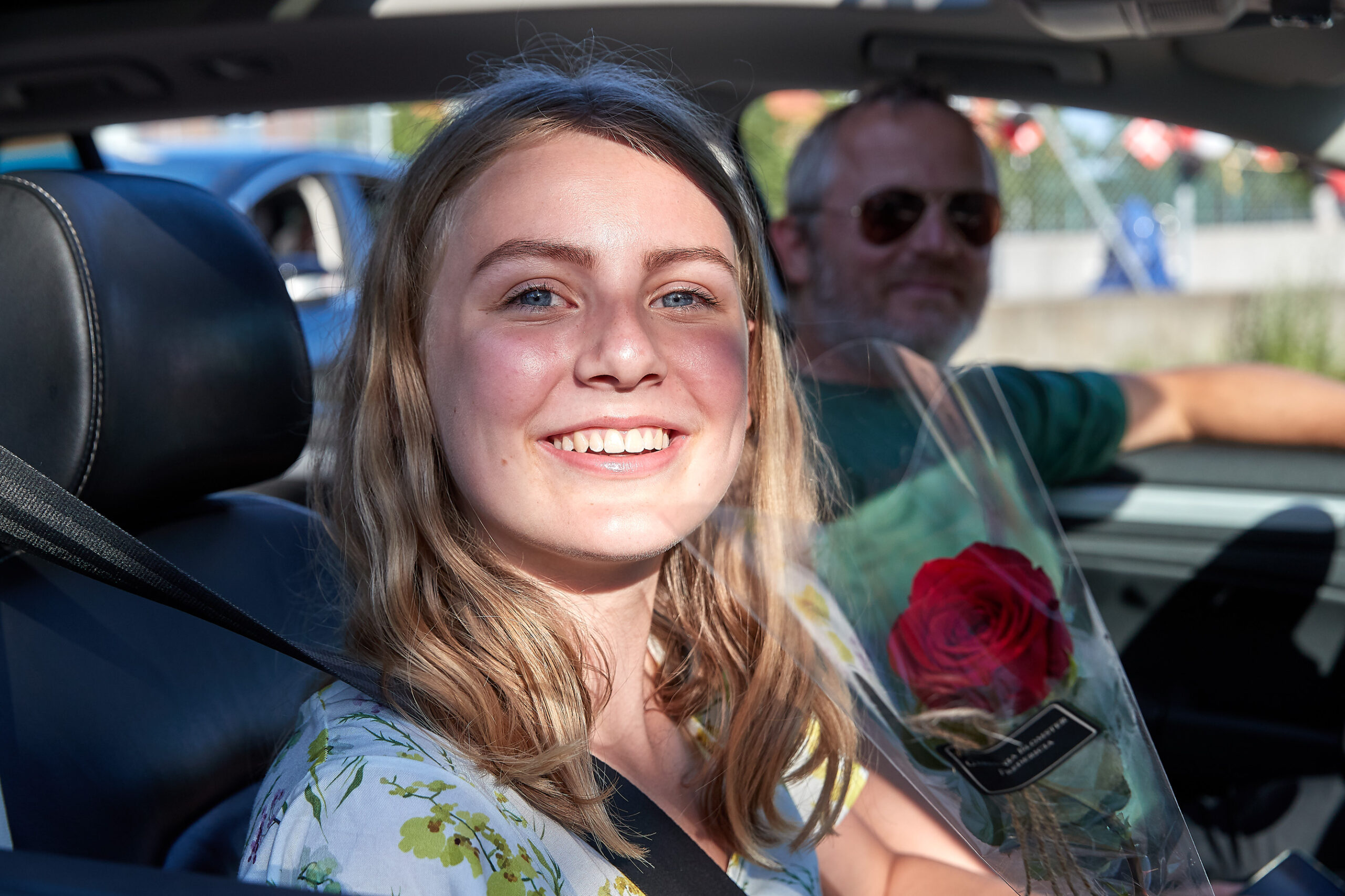 Se billedgalleri: “Drive-thru”-dimission foran Realskolen