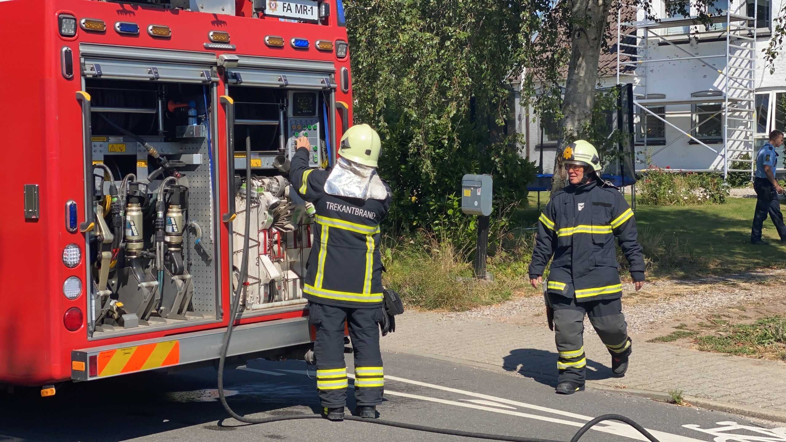 Se video: Røglugt i villa på Erritsø Bygade