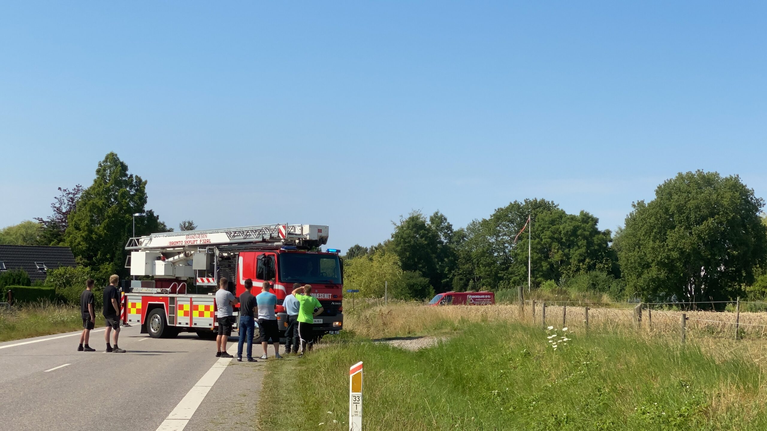 TrekantBrand Fredericia sendt til assistance ved gårdbrand på Fyn