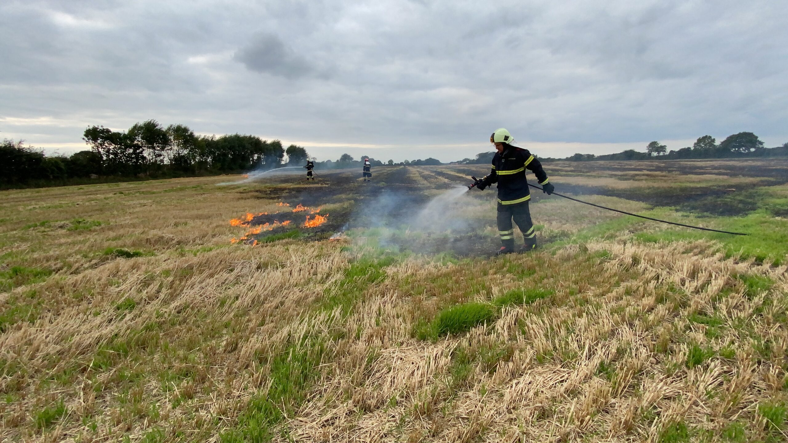 Markbrand ved Vejle Landevej