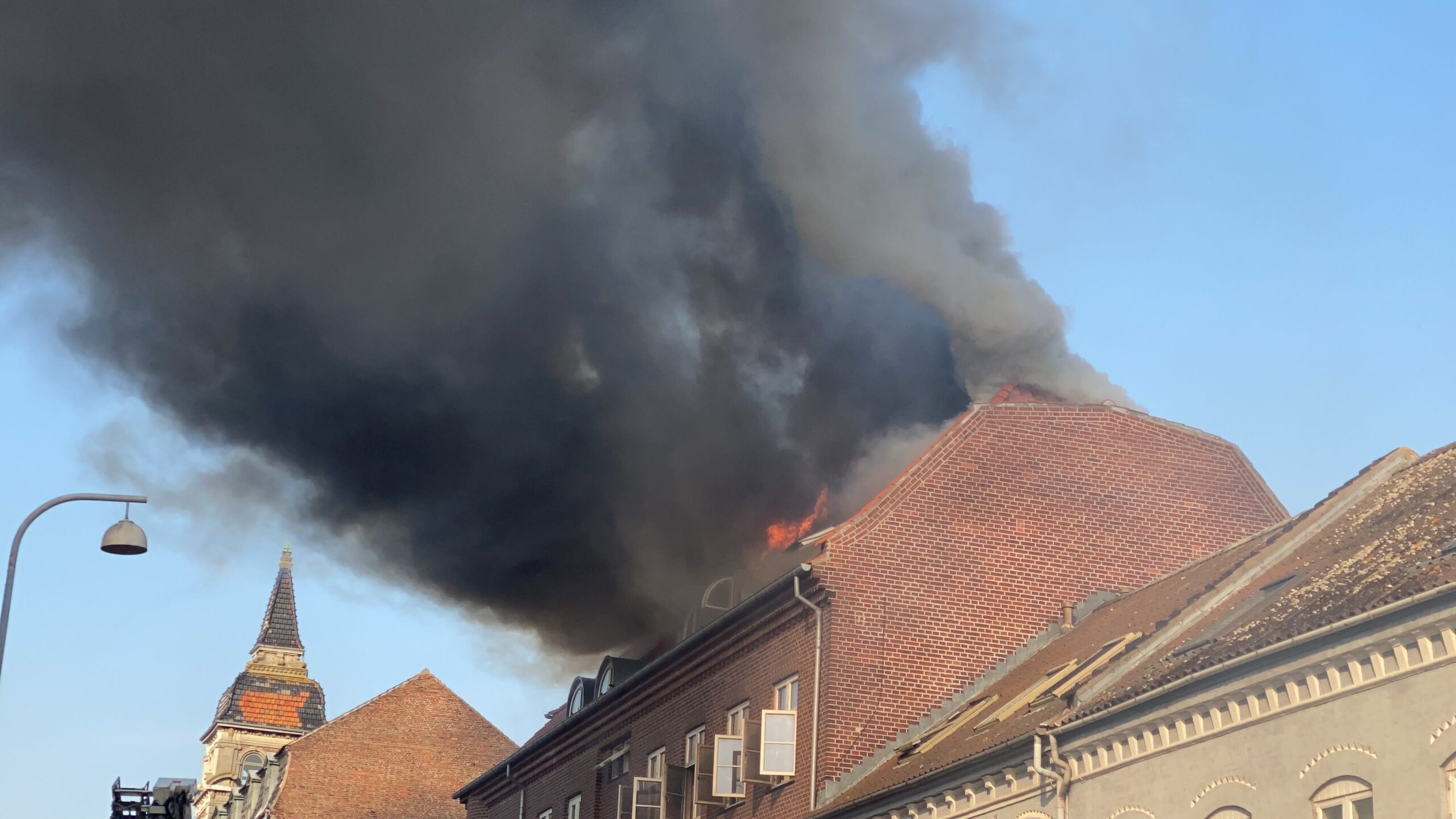 Brand i lejlighed i Jyllandsgade