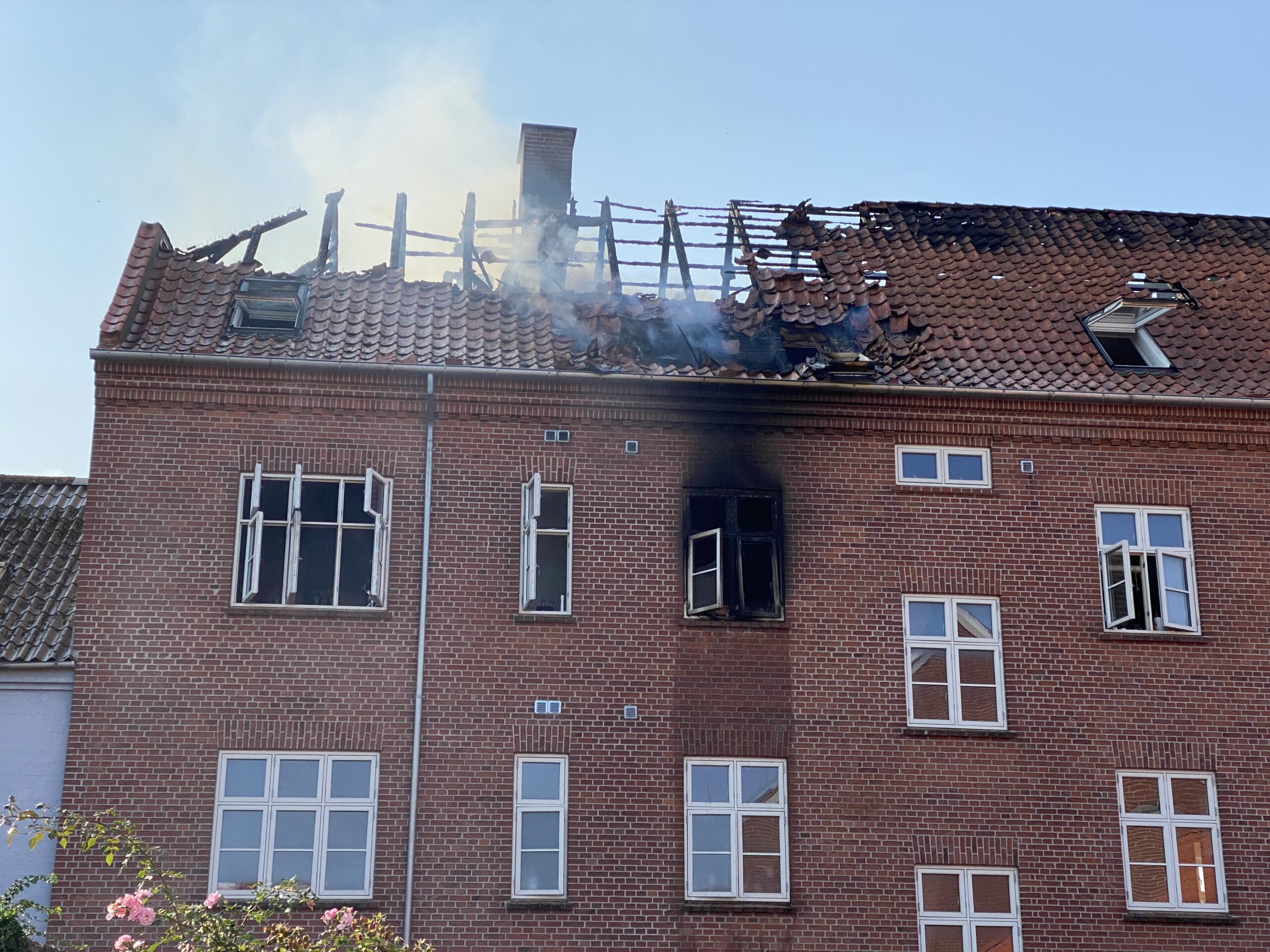 Brand i Jyllandsgade: Indsatsleder fortæller om branden