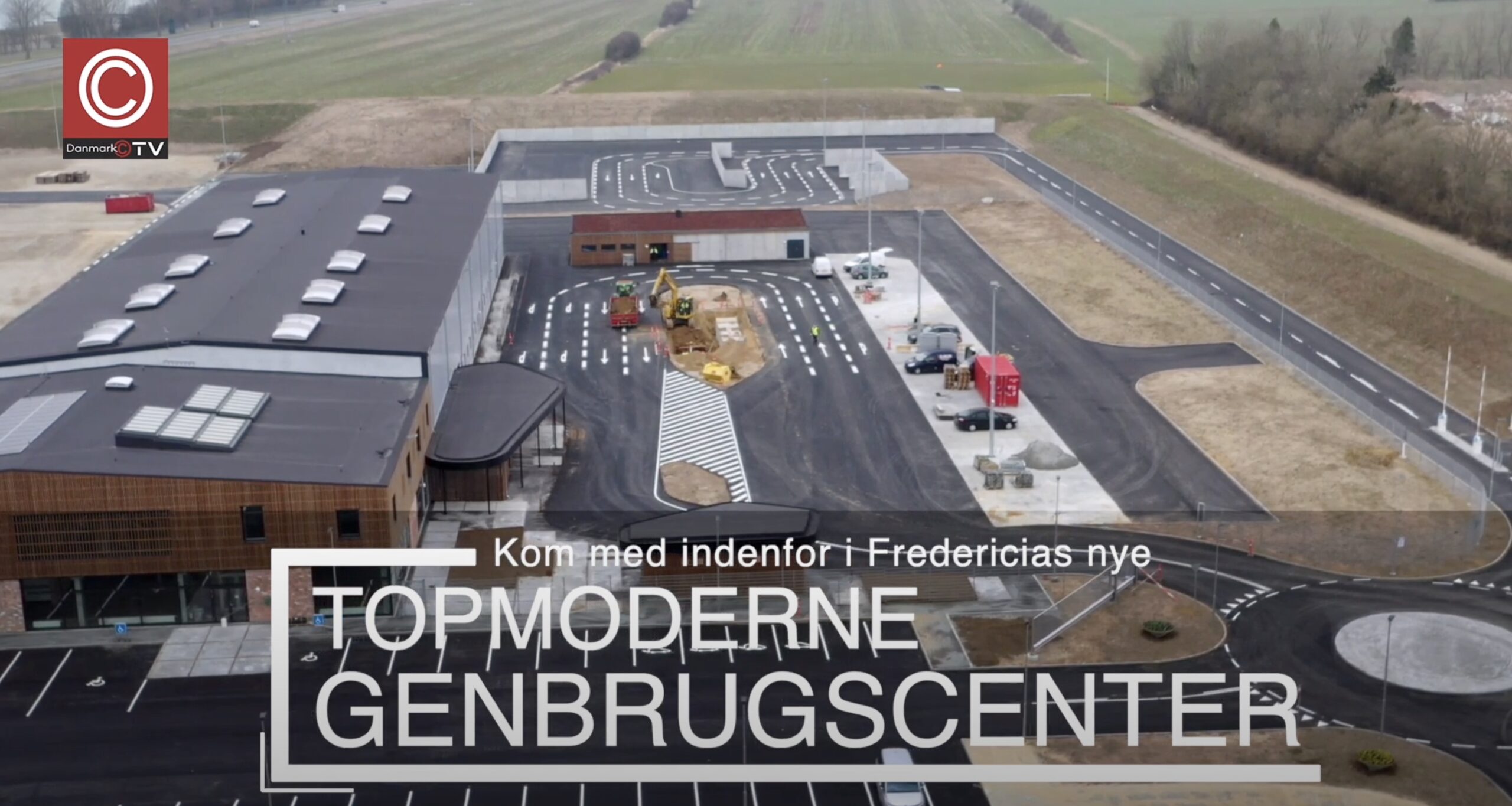 TV-indslag: Skærtorsdag åbner Fredericias nye TOPMODERNE genbrugscenter