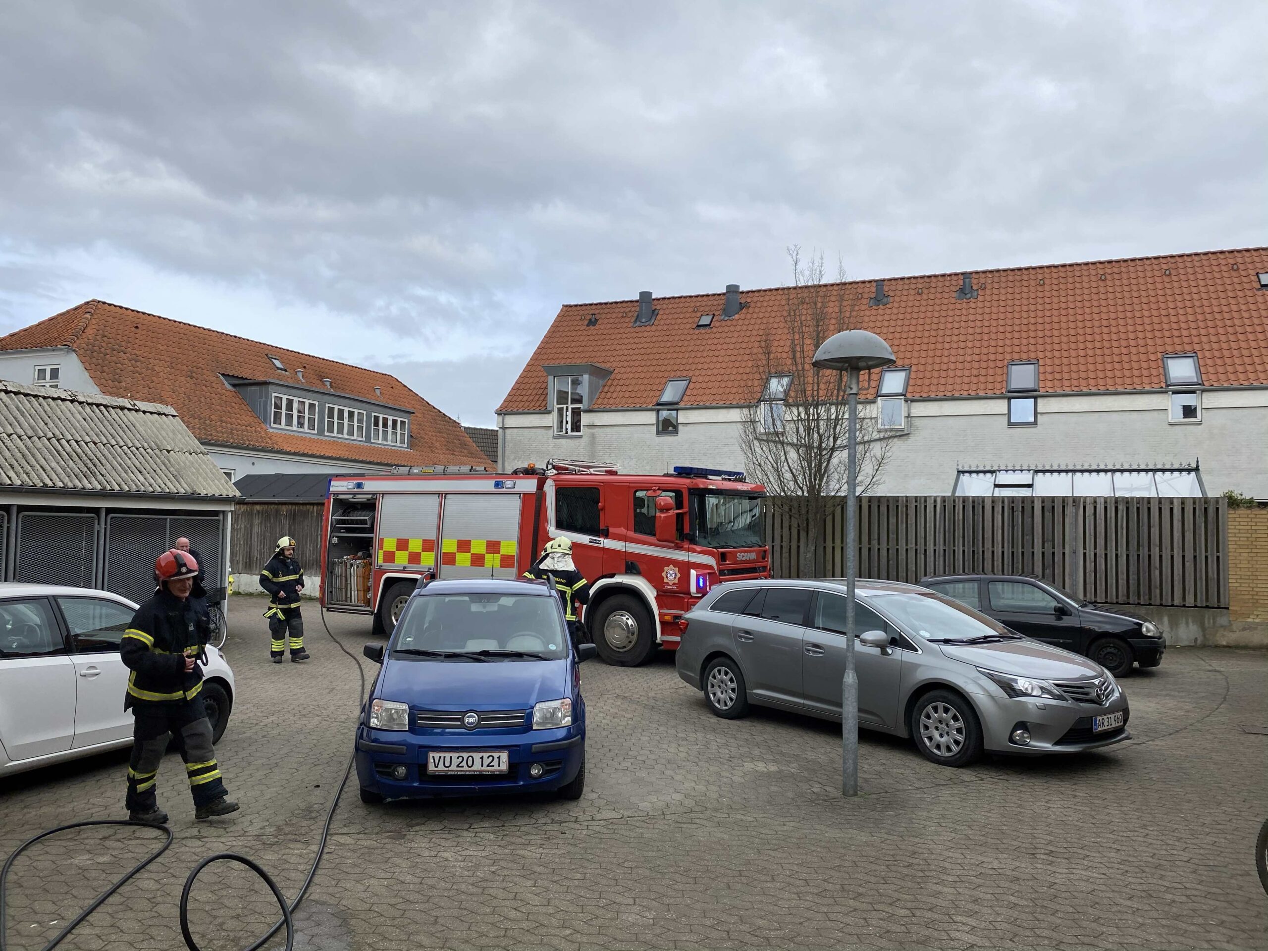 Brand i lejlighed i Vendersgade
